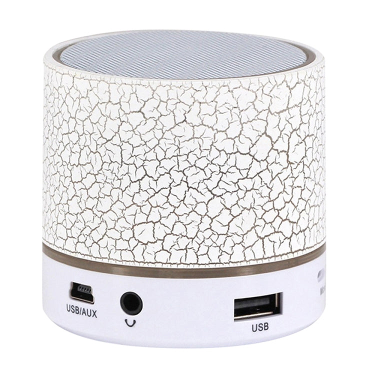 Mini enceinte stéréo Bluetooth portable A9 avec éclairage LED, microphone intégré, appels mains libres et carte TF