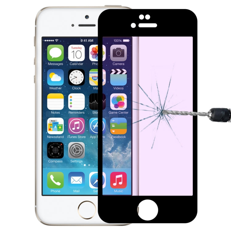 Anti-scratch 9H 10D Full Screen Purple-ray Tempered Glass Film for iPhone 6 & 6S, For iPhone 6 & 6s (1 PCS)