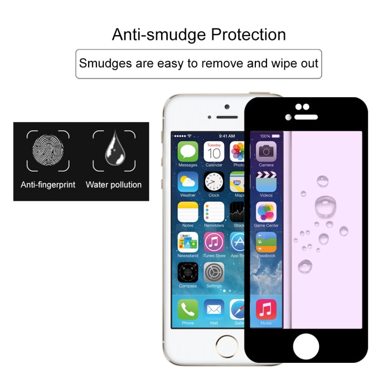 Anti-scratch 9H 10D Full Screen Purple-ray Tempered Glass Film for iPhone 6 & 6S, For iPhone 6 & 6s (1 PCS)