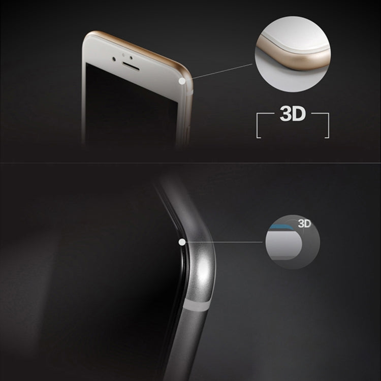 0.26mm 9H Surface Hardness 3D Explosion-proof Tempered Glass Screen Film for iPhone 6 Plus & 6s Plus, For iPhone 6 Plus & 6s Plus White (1 PC), For iPhone 6 Plus & 6s Plus Black (1 PC)