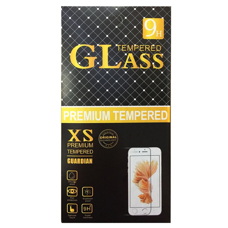 0.1mm 9H Full Screen Flexible Fiber Tempered Glass Film for iPhone 6 Plus & 6s Plus, For iPhone 6P & 6sP Black, For iPhone 6P & 6sP White