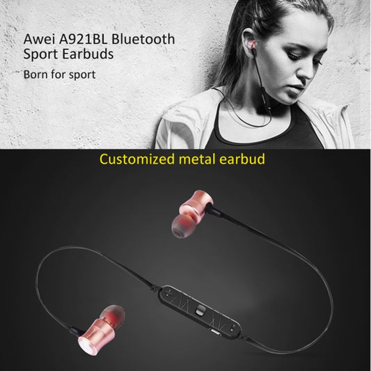 Magnetic earphone buds connected together around neck for convenient carrying
