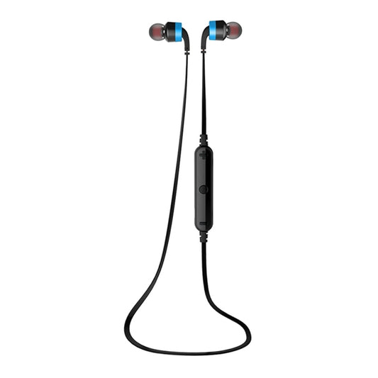 Sleek black AWEI A960BL Bluetooth earbuds featuring ergonomic design for active sports use