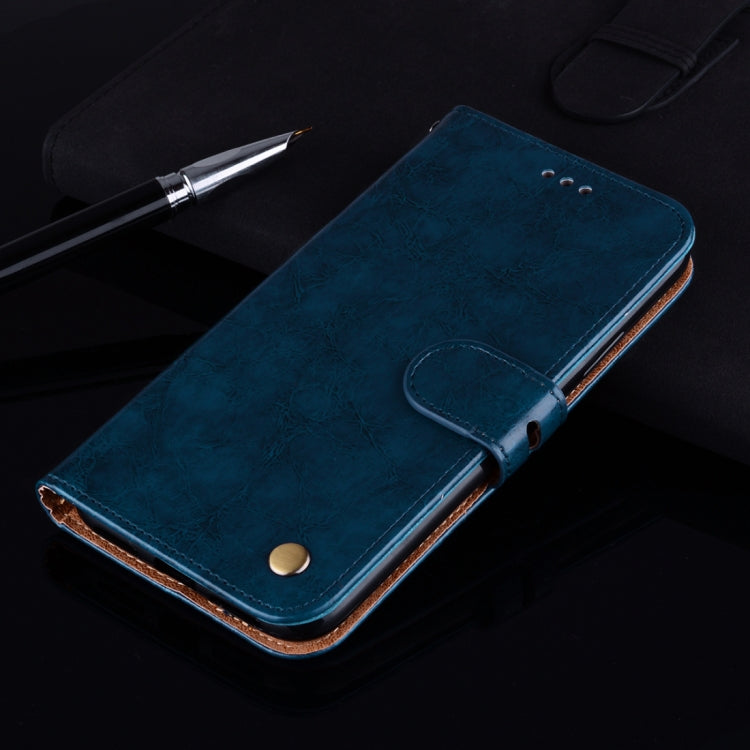 For iPhone 6 Plus & 6s Plus Business Style Oil Wax Texture Horizontal Flip Leather Case with Holder & Card Slots & Wallet, For iPhone 6P & 6sP