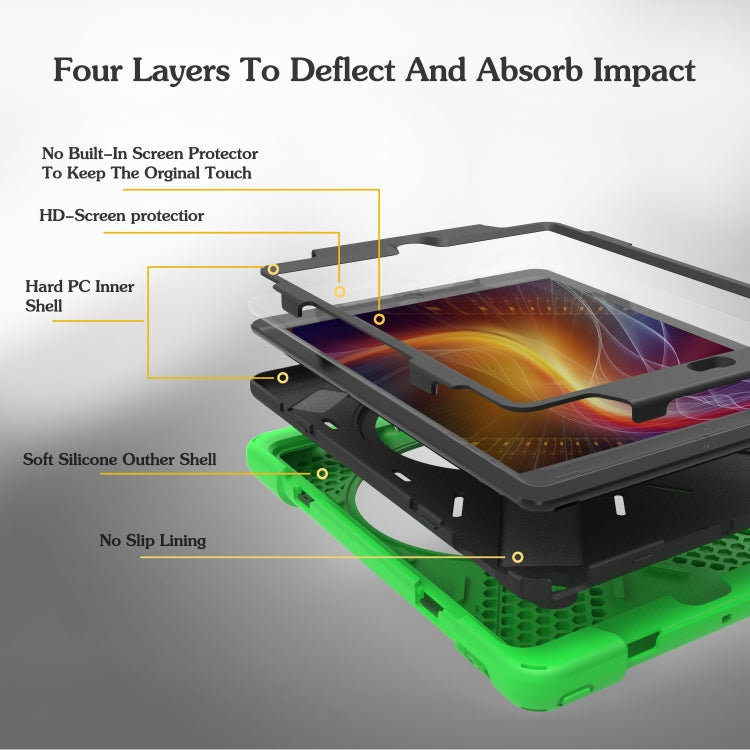iPad 9.7 Case 360° Rotation with Hand Strap & Stand