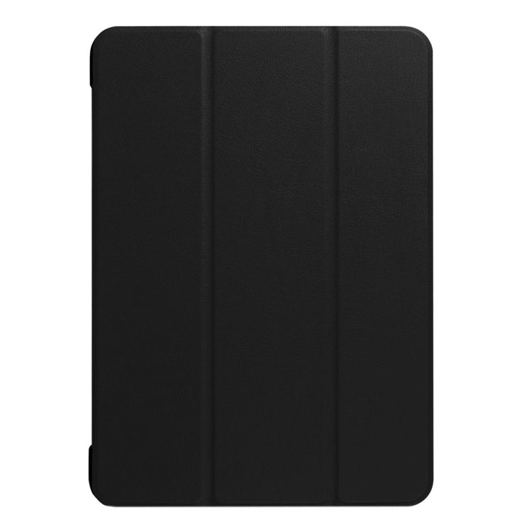 Étui en cuir à rabat horizontal texturé Custer pour iPad 9.7 (2018) et iPad 9.7 (2017) avec support pliable en trois parties et fonction veille/réveil, pour iPad 9.7 (2018), pour iPad 9.7 (2018) et iPad 9.7 (2017), pour iPad 9.7 pouces 2017