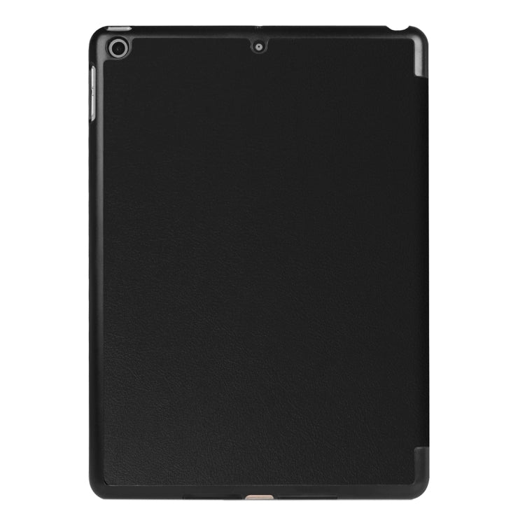 Étui en cuir à rabat horizontal texturé Custer pour iPad 9.7 (2018) et iPad 9.7 (2017) avec support pliable en trois parties et fonction veille/réveil, pour iPad 9.7 (2018), pour iPad 9.7 (2018) et iPad 9.7 (2017), pour iPad 9.7 pouces 2017
