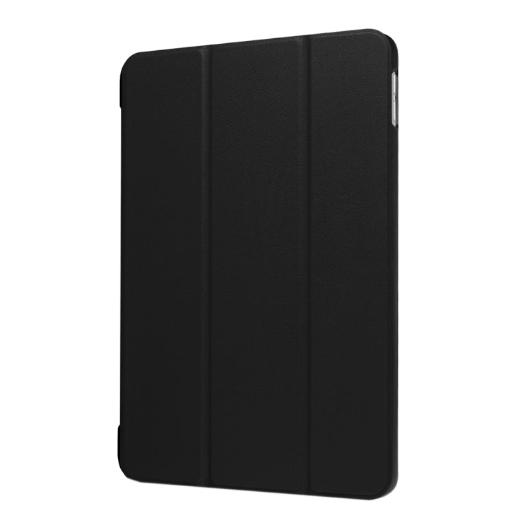 Étui en cuir à rabat horizontal texturé Custer pour iPad 9.7 (2018) et iPad 9.7 (2017) avec support pliable en trois parties et fonction veille/réveil, pour iPad 9.7 (2018), pour iPad 9.7 (2018) et iPad 9.7 (2017), pour iPad 9.7 pouces 2017