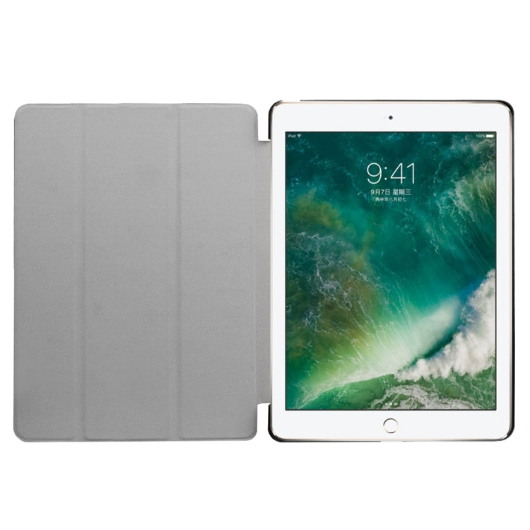 For iPad 9.7 (2018) & iPad 9.7 (2017) Custer Texture Horizontal Flip Leather Case with Three-folding Holder & Sleep / Wake-up Function, For iPad 9.7 (2018) & iPad 9.7 (2017), For iPad 9.7 (2018)