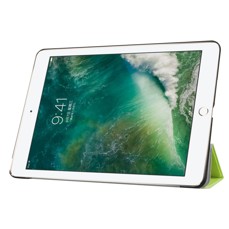 For iPad 9.7 (2018) & iPad 9.7 (2017) Custer Texture Horizontal Flip Leather Case with Three-folding Holder & Sleep / Wake-up Function, For iPad 9.7 (2018) & iPad 9.7 (2017), For iPad 9.7 (2018)