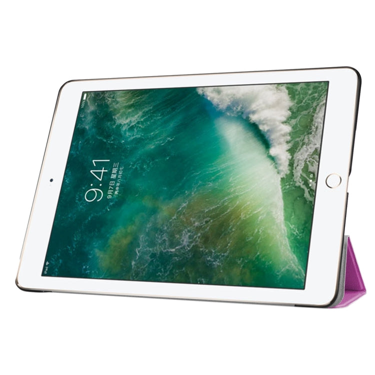For iPad 9.7 (2018) & iPad 9.7 (2017) Custer Texture Horizontal Flip Leather Case with Three-folding Holder & Sleep / Wake-up Function, For iPad 9.7 (2018) & iPad 9.7 (2017), For iPad 9.7 (2018)