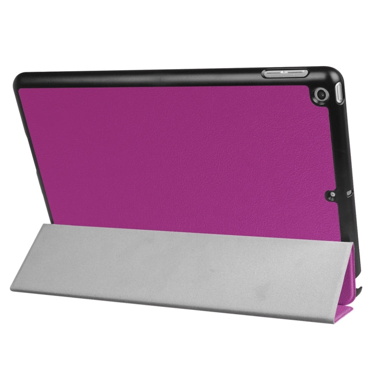 For iPad 9.7 (2018) & iPad 9.7 (2017) Custer Texture Horizontal Flip Leather Case with Three-folding Holder & Sleep / Wake-up Function, For iPad 9.7 (2018) & iPad 9.7 (2017), For iPad 9.7 (2018)