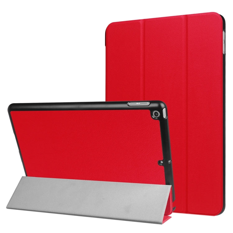 For iPad 9.7 (2018) & iPad 9.7 (2017) Custer Texture Horizontal Flip Leather Case with Three-folding Holder & Sleep / Wake-up Function, For iPad 9.7 (2018) & iPad 9.7 (2017), For iPad 9.7 (2018)