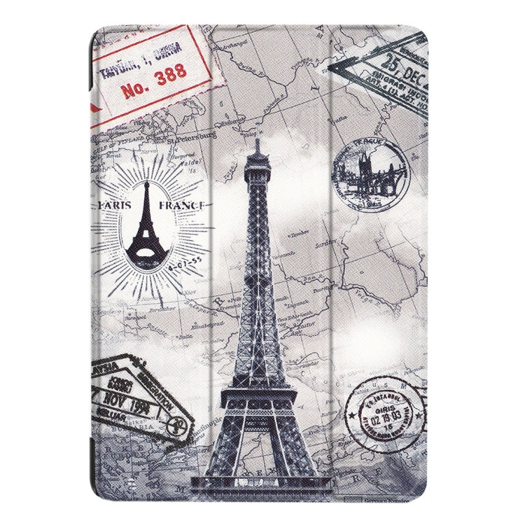 For iPad 9.7 (2018) & iPad 9.7 (2017) Cross Texture Painting  Pattern Horizontal Flip Leather Case with Three-folding Holder, IP7D1011A, IP7D1011B, IP7D1011C, IP7D1011D, IP7D1011E, IP7D1011F, IP7D1011G, IP7D1011H, IP7D1011J, IP7D1011K