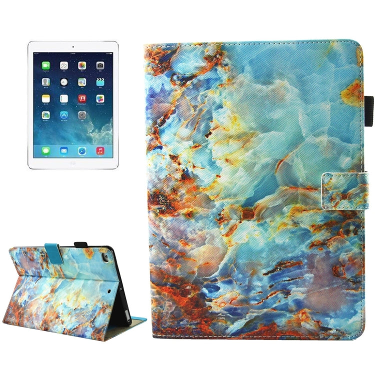 Étui de protection universel à rabat horizontal en cuir avec support et emplacements pour cartes pour iPad 9,7 pouces (2018) et iPad 9,7 pouces (2017) / iPad Air / iPad Air 2, motif « TIME TO PARTY »
