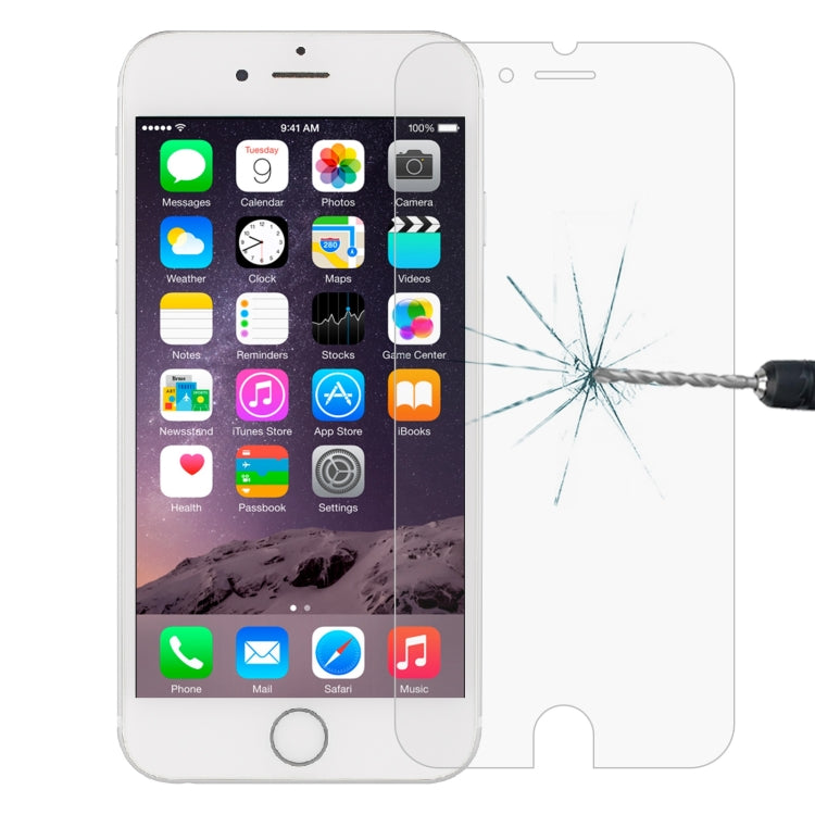 2.5D Non-Full Screen Tempered Glass Film For iPhone 8 / 7 / 6 / 6S, For iPhone 8 / 7 / 6 / 6S(1 PC)