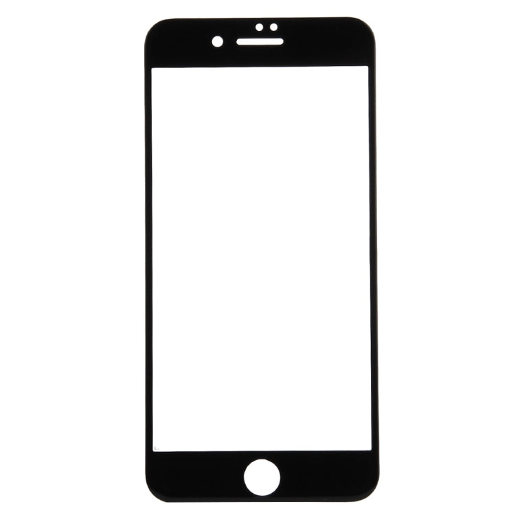 For iPhone 8 / 7 0.26mm 9H Surface Hardness 10D Curved Explosion-proof Colorized Silk-screen Tempered Glass Full Screen Film