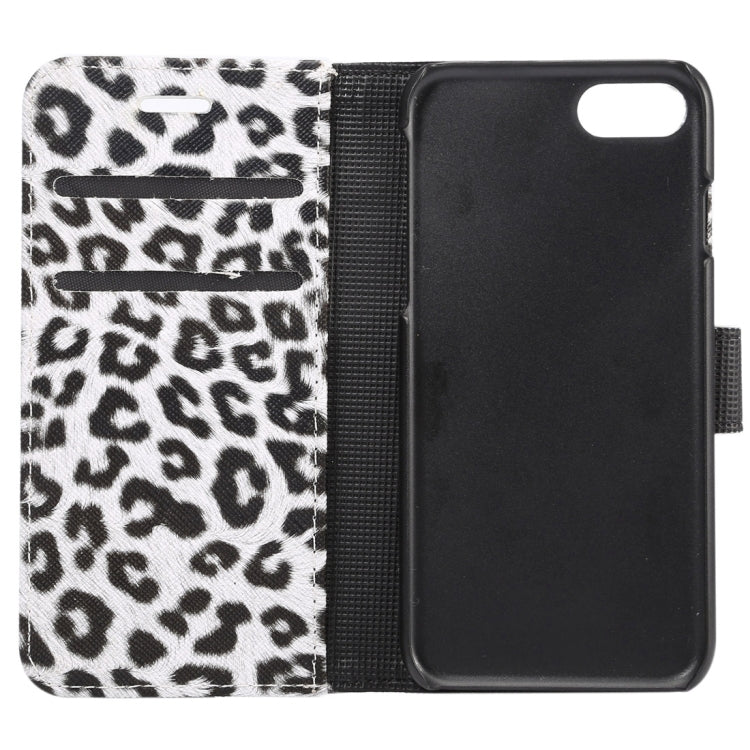 For  iPhone 8 & 7  Leopard Pattern Horizontal Flip Leather Case with Holder & Card Slots & Wallet, For 8 & 7