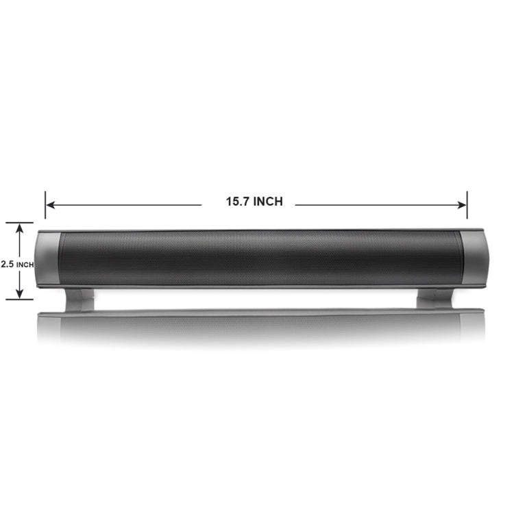 Barre de son LP-08 (CE0150) Lecteur MP3 USB 2.1 canaux Bluetooth sans fil, CE0150 Noir, CE0150 Or, CE0150 Argent