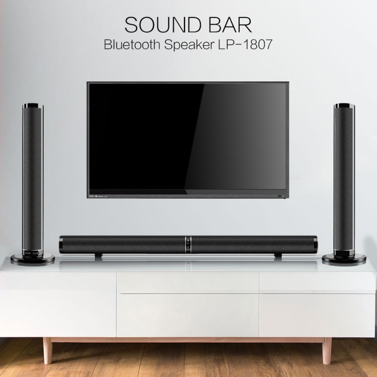 LP1807 Wireless Bluetooth Speaker, Support  AUX / Optical / HDMI ARC / RCA / Subwoofer / USB