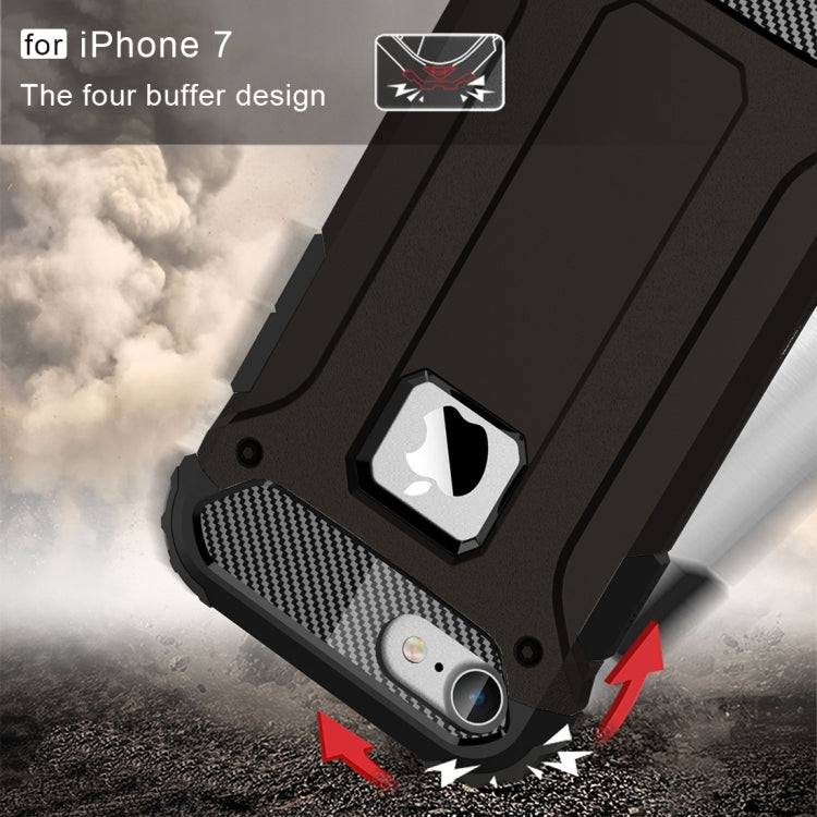 For iPhone 7 Armor TPU + PC Combination Phone Case