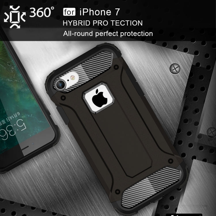 For iPhone 7 Armor TPU + PC Combination Phone Case