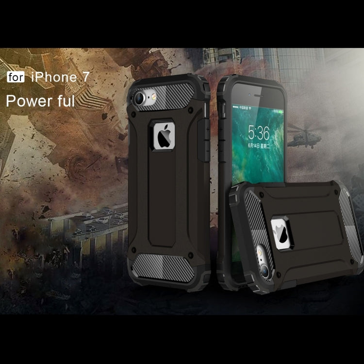 For iPhone 7 Armor TPU + PC Combination Phone Case