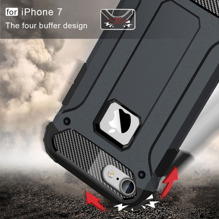 For iPhone 7 Armor TPU + PC Combination Phone Case