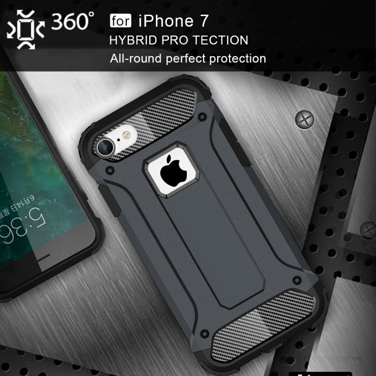 For iPhone 7 Armor TPU + PC Combination Phone Case
