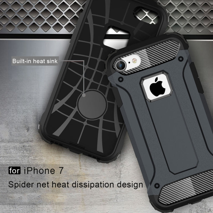For iPhone 7 Armor TPU + PC Combination Phone Case