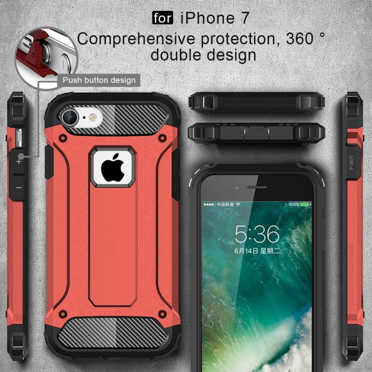 For iPhone 7 Armor TPU + PC Combination Phone Case, For iPhone 7, For iPhone  7