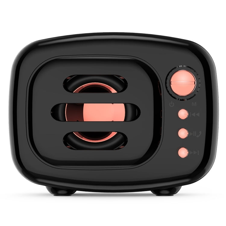 Enceinte Bluetooth sans fil B11 de style rétro, compatible appels mains libres, carte TF 32 Go et prise jack 3,5 mm