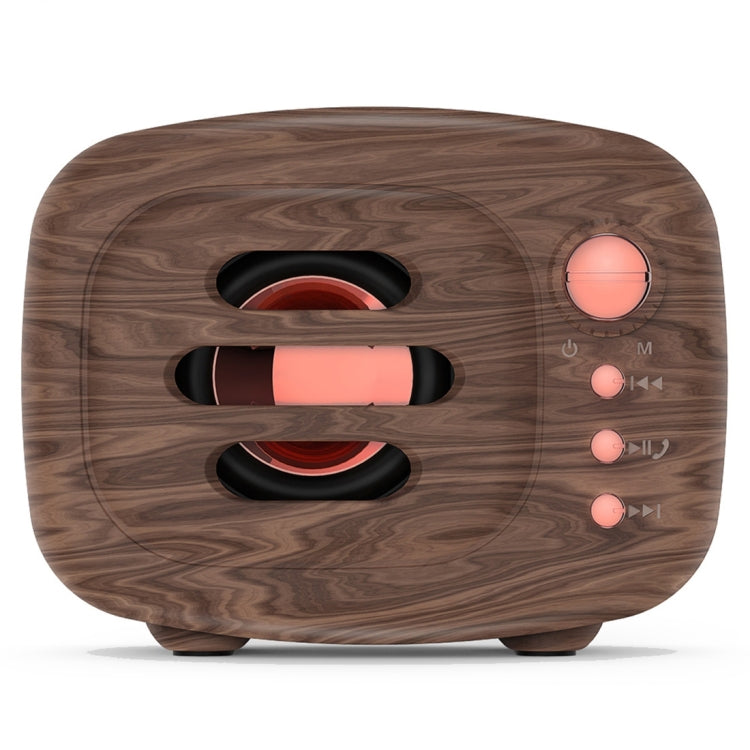 Enceinte Bluetooth sans fil B11 de style rétro, compatible appels mains libres, carte TF 32 Go et prise jack 3,5 mm