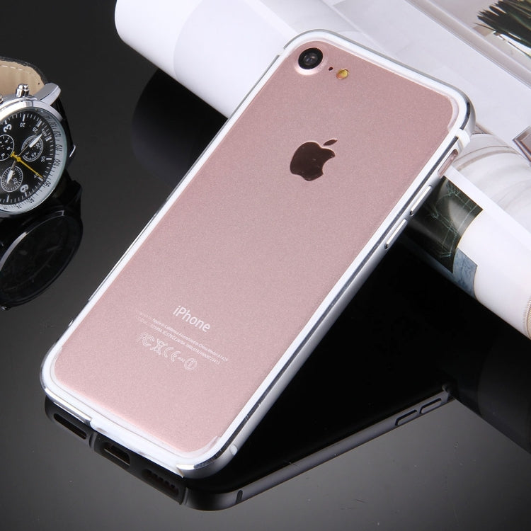 For  iPhone 8 & 7  TPU + Aluminum Alloy Bumper Frame