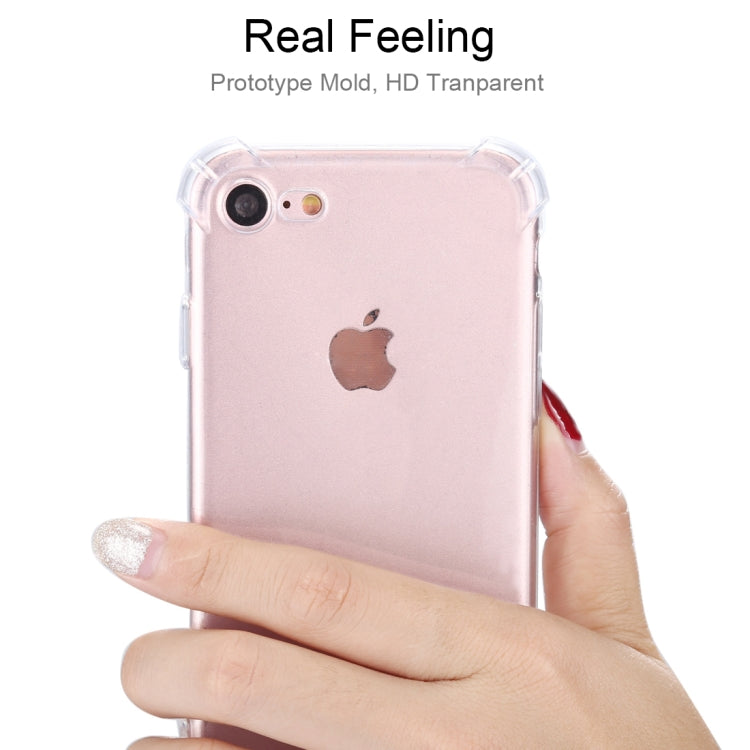 For  iPhone 8 & 7  Shock-resistant Cushion TPU Protective Case, For 8 & 7 (1PCS)