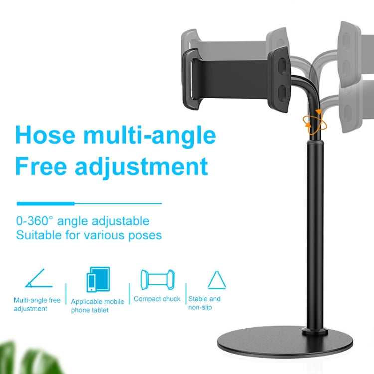 ZM-15 Rotatable Aluminum Alloy Desktop Stand Lazy Stand for 4.7-12.9 inch Mobile Phones / Tablets