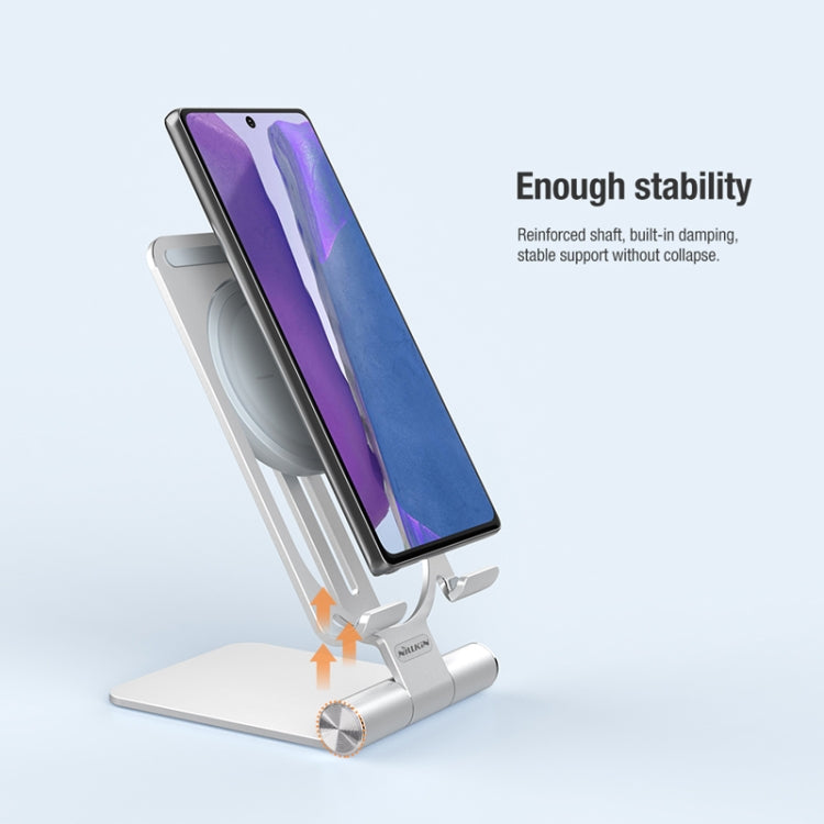 NILLKIN 2 in 1 15W PoweHold Mini Vertical Foldable Detachable Wireless Charger Mobile Phone Holder