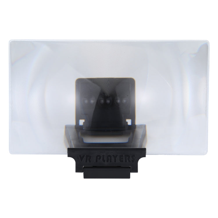 F6 12 inch Universal Foldable 3D Mobile Phone Screen Magnifier with Lazy Stand