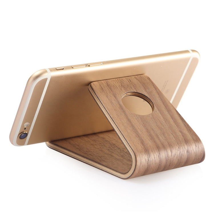 Support de téléphone de bureau en bois JS01, cadre de support universel incurvé en bois pour tablettes (tilleuls), IP7G0650A, IP7G0650B, IP7G0650C