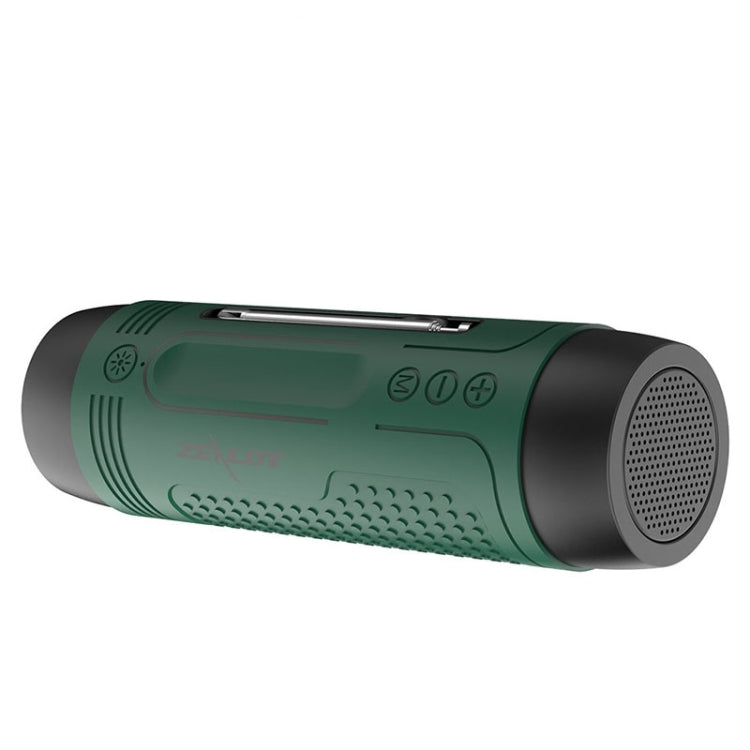 Enceinte Bluetooth multifonction sans fil ZEALOT A2, microphone intégré, prise en charge des appels Bluetooth, AUX, carte TF et lumières LED
