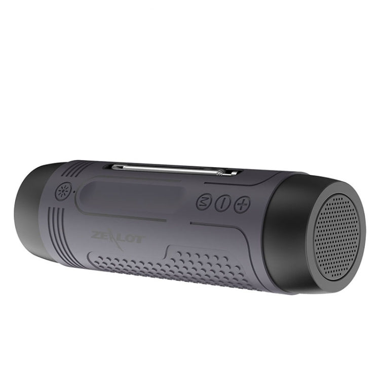 Enceinte Bluetooth multifonction sans fil ZEALOT A2, microphone intégré, prise en charge des appels Bluetooth, AUX, carte TF et lumières LED