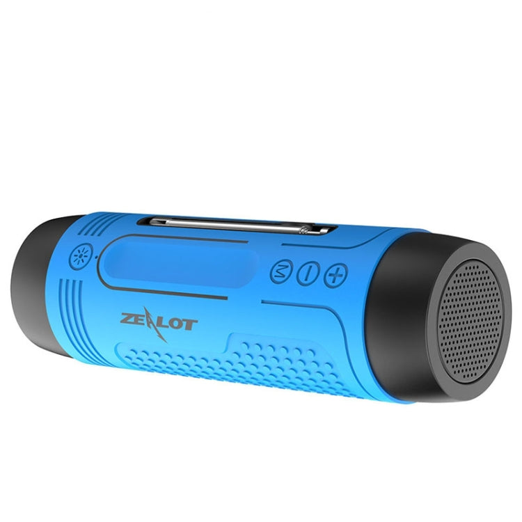 Enceinte Bluetooth multifonction sans fil ZEALOT A2, microphone intégré, prise en charge des appels Bluetooth, AUX, carte TF et lumières LED