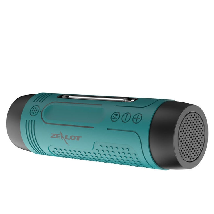 Enceinte Bluetooth multifonction sans fil ZEALOT A2, microphone intégré, prise en charge des appels Bluetooth, AUX, carte TF et lumières LED