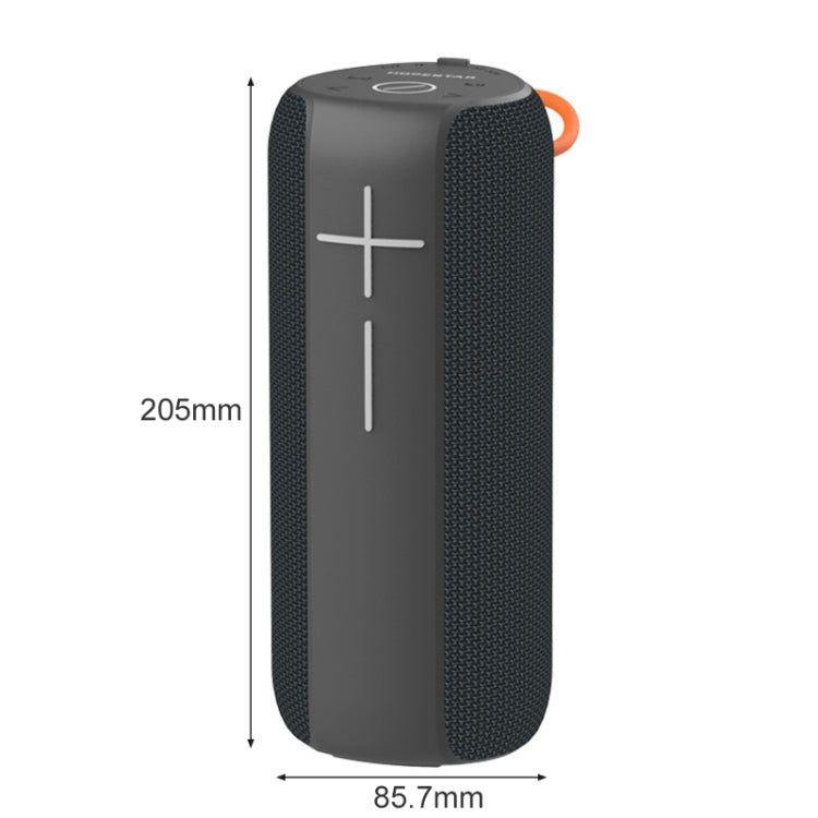 HOPESTAR P14 Pro Portable Outdoor Waterproof Wireless Bluetooth Speaker, Support Hands-free Call & U Disk & TF Card & 3.5mm AUX & FM, P14 Pro Black, P14 Pro Grey, P14 Pro Blue, P14 Pro Red