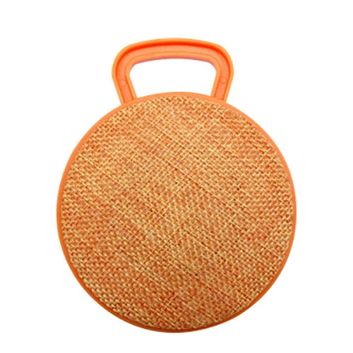 Mini enceinte Bluetooth portable ronde en tissu A01L, compatible appels mains libres et carte TF, A01L orange, A01L vert, A01L bleu, A01L rouge, A01L noir