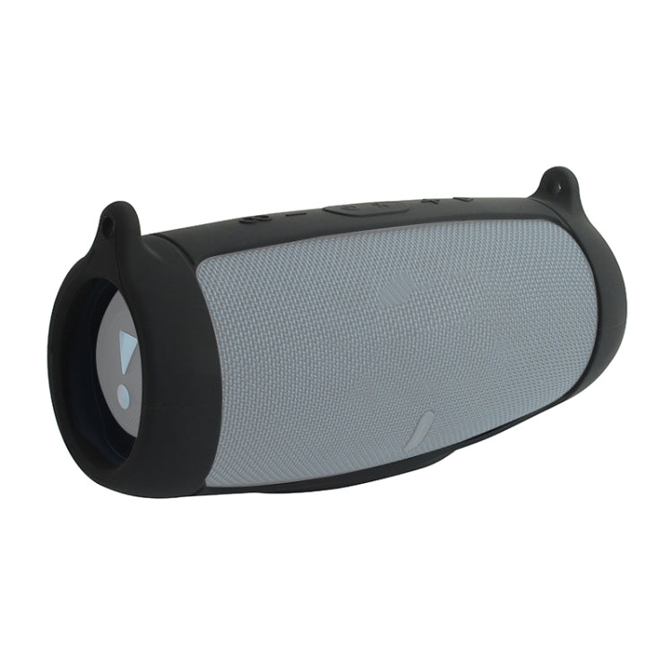 Housse de protection en silicone pour haut-parleur portable JBL Charge 5, avec bandoulière et mousqueton