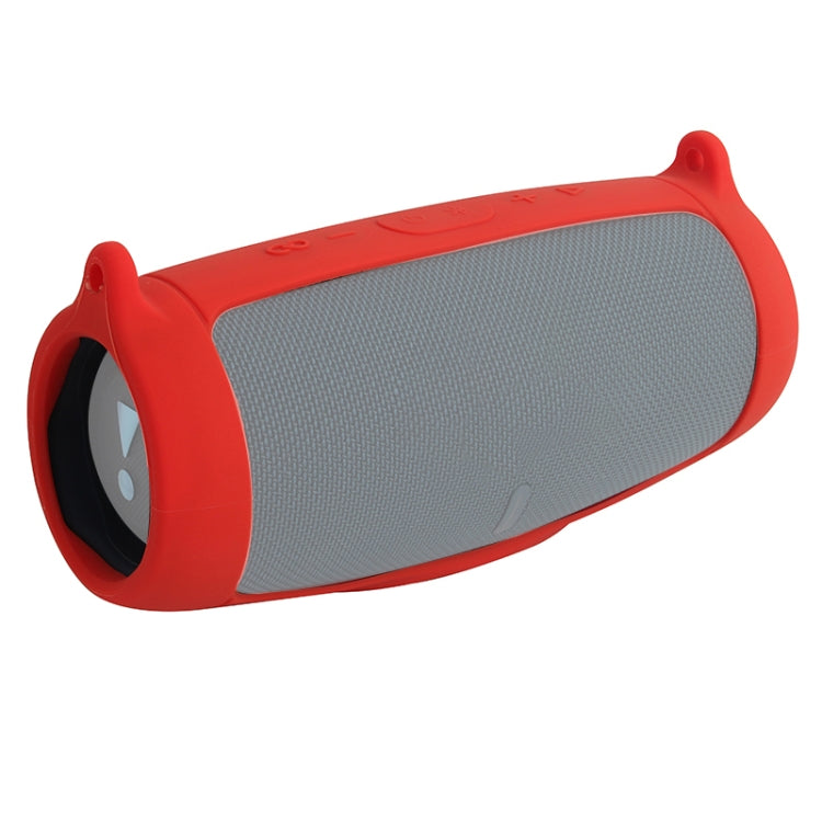 Housse de protection en silicone pour haut-parleur portable JBL Charge 5, avec bandoulière et mousqueton