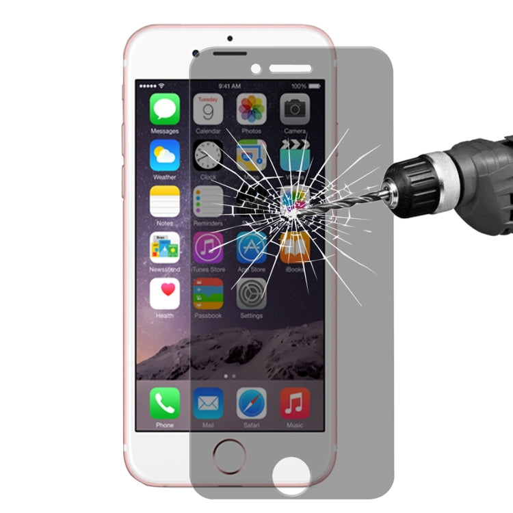 ENKAY for iPhone 8 & iPhone 7  Hat-Prince 0.26mm 9H+ Surface Hardness 2.5D Privacy Anti-glare Non-full Tempered Glass Film, For 7