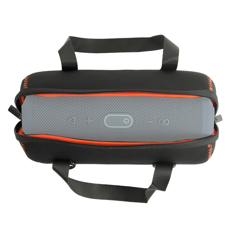 EVA Outdoor Portable Speaker Protective Cover with Shoulder Strap & Carabiner For JBL Charge 5