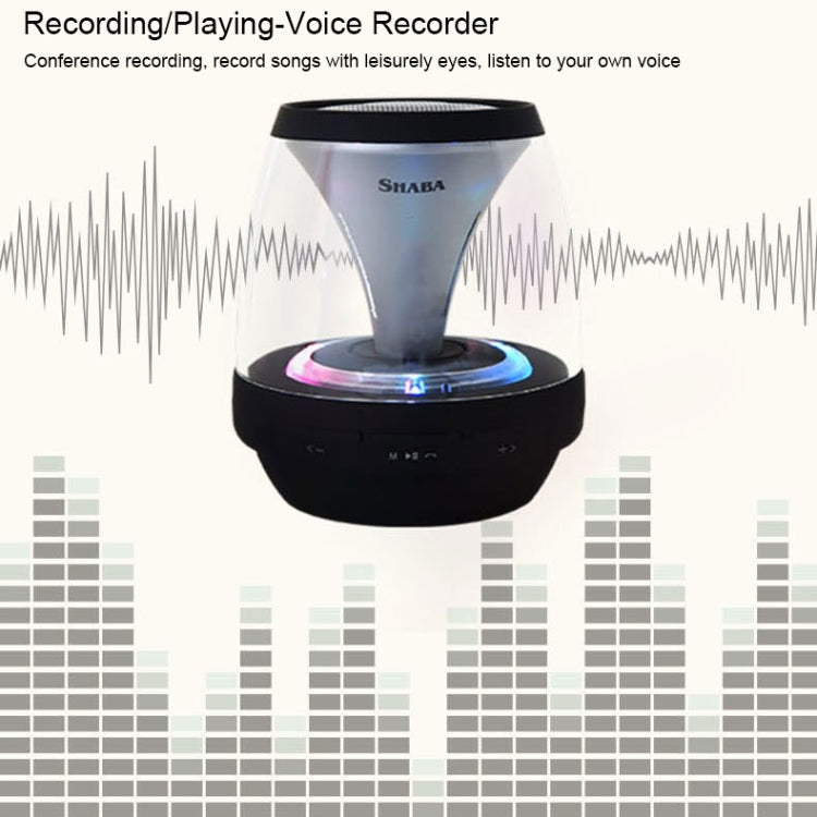 SHABA VS-18 Bluetooth 4.2 Multi-function Portable Small Magic Lamp Colorful Wireless Bluetooth Speaker